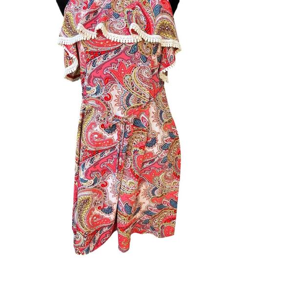 Speechless girls size 16 dress, shoulder straps, colorful - Picture 4 of 9